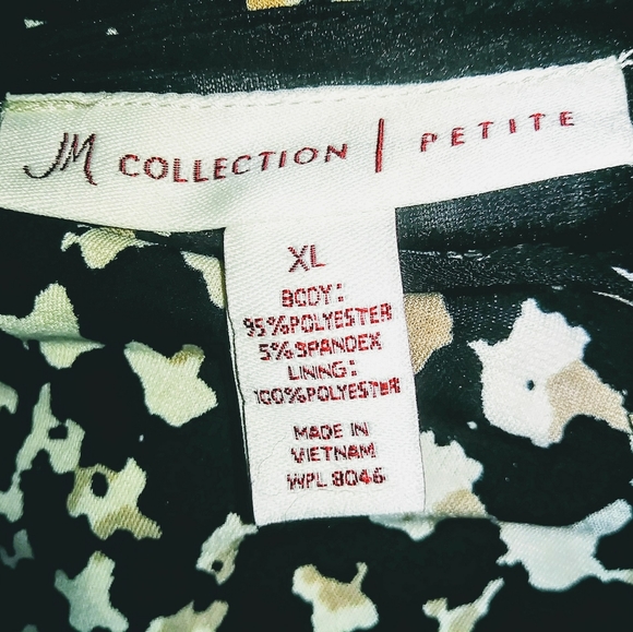 JM Collection Dress XL petite - Picture 3 of 4